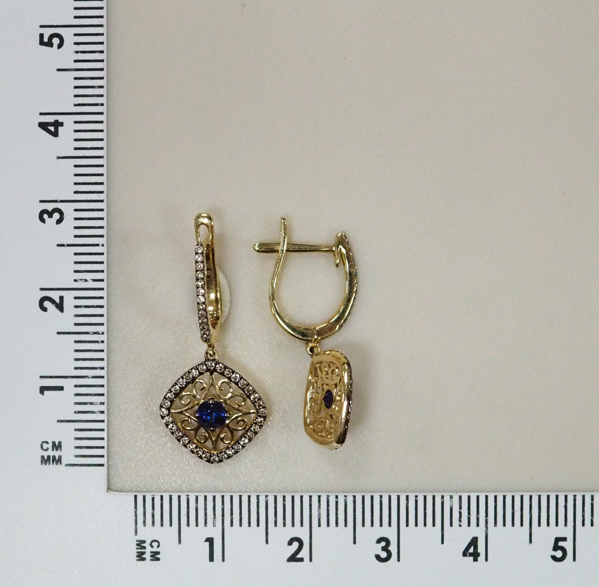 10511-000943 Серьги (Au 585)